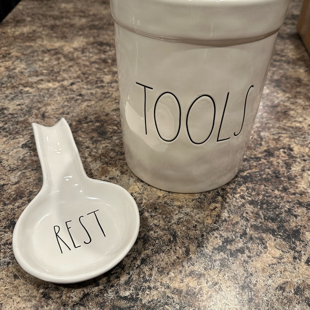 RAE DUNN Spoon Holder and Utensil Holder